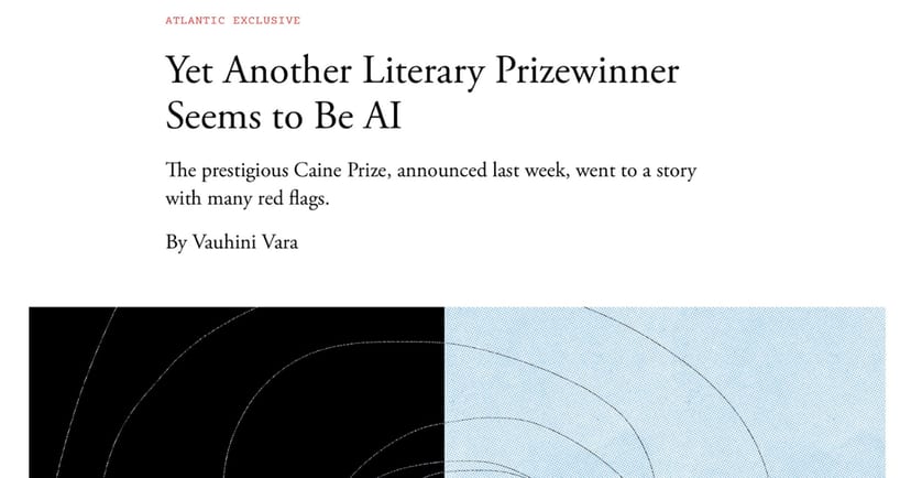 African Writers Push Back on AI Claim Against Caine Winner