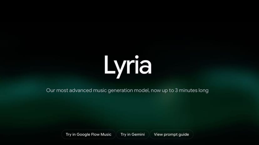 Google Puts Lyria 3.5 AI Music Maker in Gemini