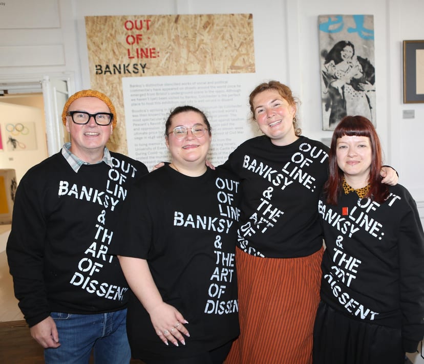New Banksy 'Rat with Drill' Debuts at Colchester Show