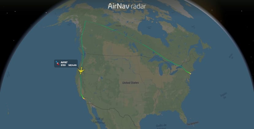 Tokyo-Bound AA167 Turns Back After 10 Hours, Diverts to LAX