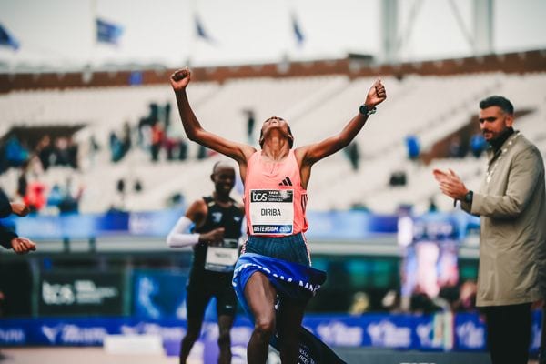Diriba Smashes Amsterdam Course Record in 2:16:12