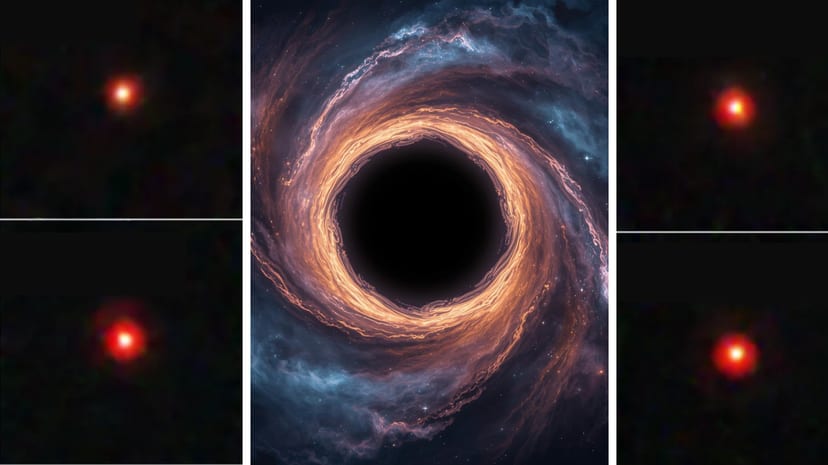 Little Red Dots May Be Black Holes Overfed by Gas