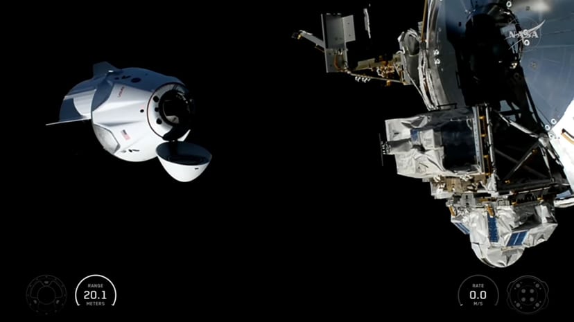 Crew-13 Docks at ISS in Record-Fast 7 Hours 55 Minutes