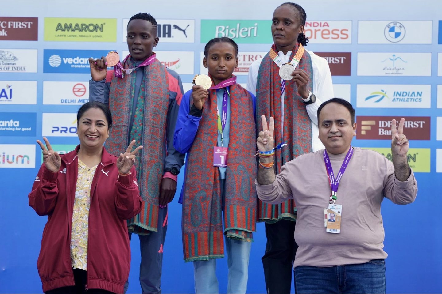 Matata Breaks Delhi Half Marathon Record by One Second