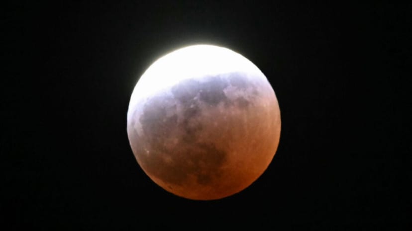 A Near-Total Blood Moon Lights the Americas